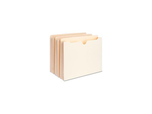 Business Source Filing Jackets 2' Exp 400 Cap. Letter 50/BX Manila 65799