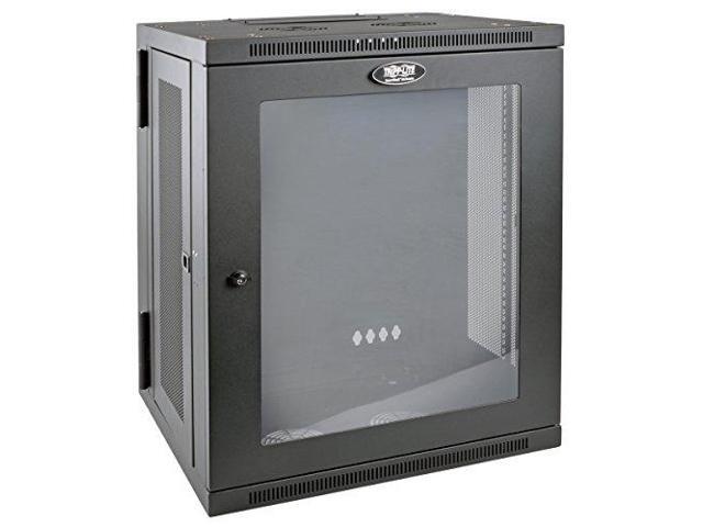 Tripp Lite SRW15USG SmartRack 15U Low-Profile Switch-Depth WallMount Rack Enclosure Cabinet