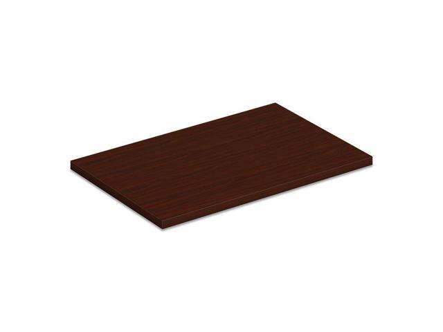 HON Mod 30' Low Credenza Cabinet Top Slate Teak LCL3020TPLS1