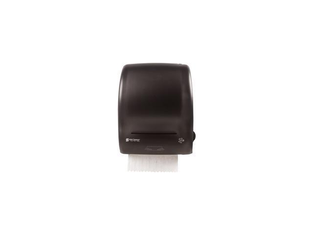 San Jamar Simplicity Mechanical Roll Towel Dispenser 15.25' x 13' x 10.25' Black