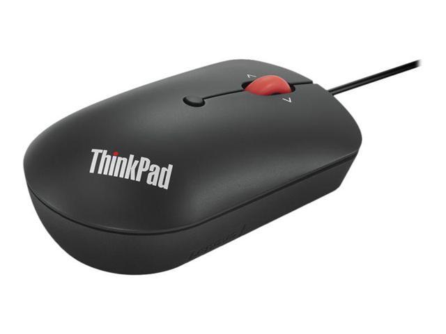 lenovo ThinkPad USB-C Wired Compact Mouse 4Y51D20850 Black Wired Optical Mouse