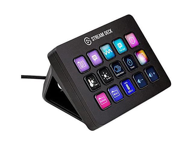 Elgato - Stream Deck MK.2 Full-size Wired USB Keypad with 15 Customizable LCD keys and Interchangeable Faceplate - Black - image 7