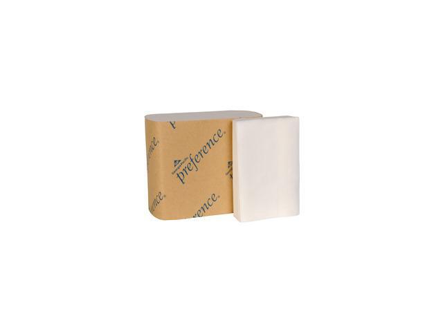 Georgia Pacific GPC 101-01 Preference Singlefold Interfolded Bathroom Tissue - 60 Packs per Case