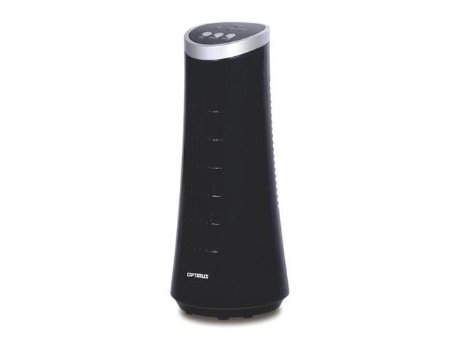 Optimus F-7345BK 12 Desktop Ultraslim Oscillating Tower Fan (Black)