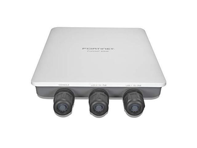 Fortinet FortiAP 234F Wireless Indoor/Outdoor Wi-Fi 6 Access Point, Tri radio, Wall/Pole mounting kit included
