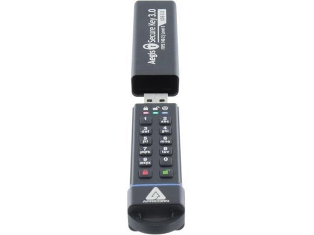 Apricorn Aegis Secure Key USB 3.0 Flash Drive ASK31TB