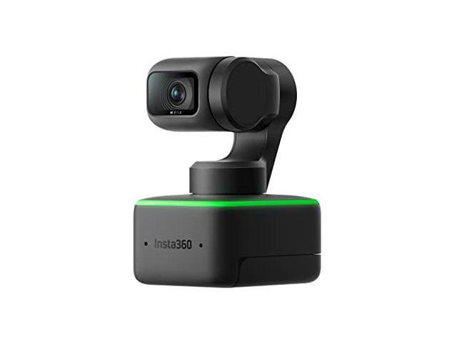 insta360 Link - PTZ 4K Webcam with 1/2' Sensor, AI Tracking, Gesture Control, HDR, Noise-Canceling Microphones, Specialized Modes, Webcam for.