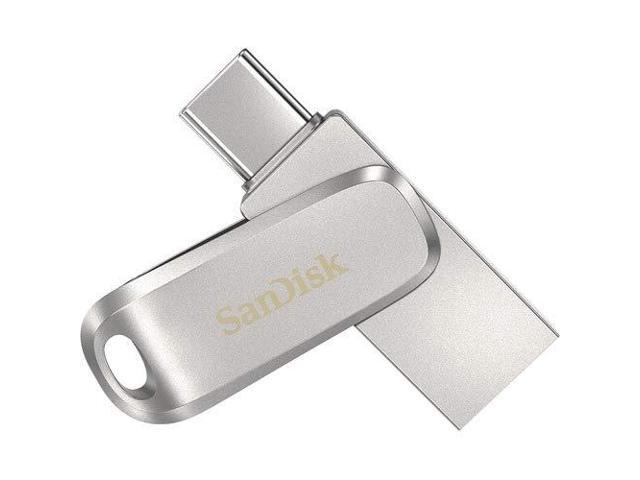 SanDisk - Ultra Dual Drive Luxe 512GB USB 3.1, USB Type-C Flash Drive - Silver - image 9