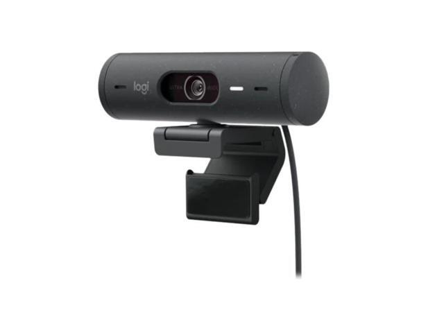 Logitech - Brio 505 Full HD Webcam with Auto Light Correction, Auto-Framing, Works with Microsoft Teams, Zoom, Google Meet - Graphite - image 3