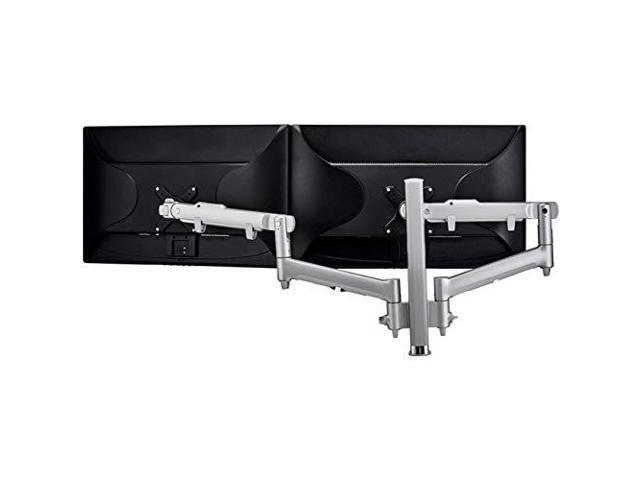 Atdec AWMS-2-D40-F-S - mounting kit - adjustable dual arms - for 2 monitors - silver - image 5