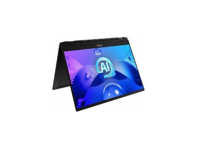 MSI - Summit E16 AI Evo A1M 2-in-1 16" Touch Screen Laptop - Intel Core Ultra 7 with 32GB Memory - 1 TB SSD - Ink Black, Black - image 10