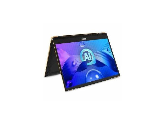 MSI - Summit E13 AI Evo A1M 2-in-1 13.3" Touch Screen Laptop - Intel Core Ultra 7 with 32GB Memory - 1 TB SSD - Ink Black, Black - image 10