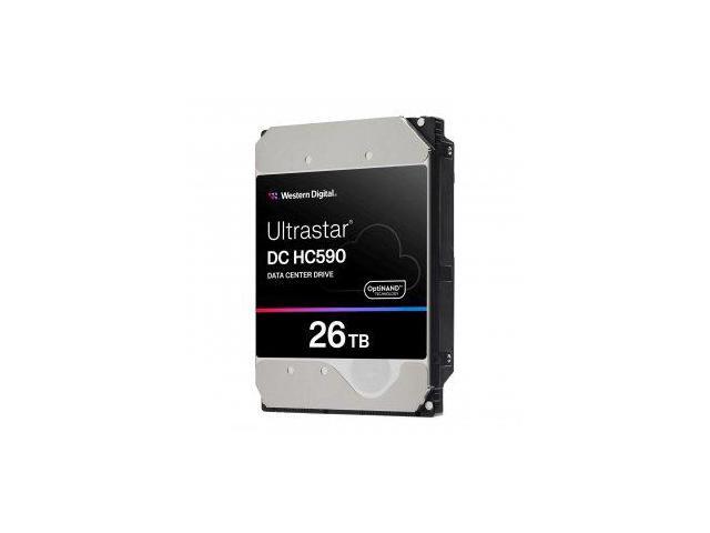 WD Ultrastar DC HC500 0F65672 26TB Hard Drive - 3.5' Internal - SATA (SATA/600) - Conventional Magnetic Recording (CMR) Method Server, Storage...