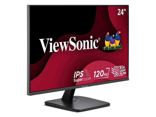 ViewSonic - VA2456A-MHD 23.8" IPS LED FHD 120Hz Monitor (VGA, HDMI) - Black - image 4