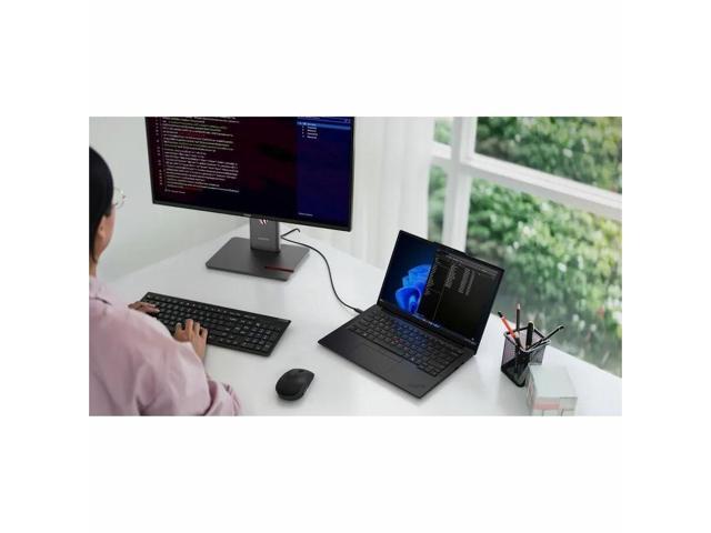 Lenovo - ThinkPad E14 Gen 7 AI PC 14" Touch - Screen Laptop - Ultra 5 with 16GB Memory - 512GB SSD - Black - image 10