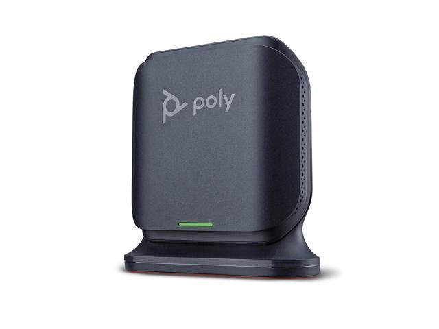 HP Poly ROVE B4 DECT Base Station DECT 984.25 ft Range 8 x Handset Supported 30 Simultaneous Calls Model 84H78AA#ABA