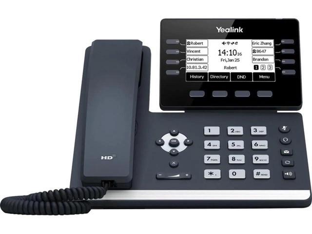 Yealink SIP-T53W IP Corded/Cordless Wi-Fi Mountable Desktop Phone