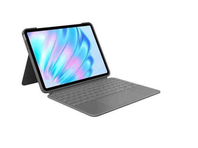Logitech - Combo Touch iPad Air 13-inch - Latest Model (M2, M3 & M4), iPad Air (5th gen) Keyboard Case with Detachable Keyboard - Oxford Gray - image 10
