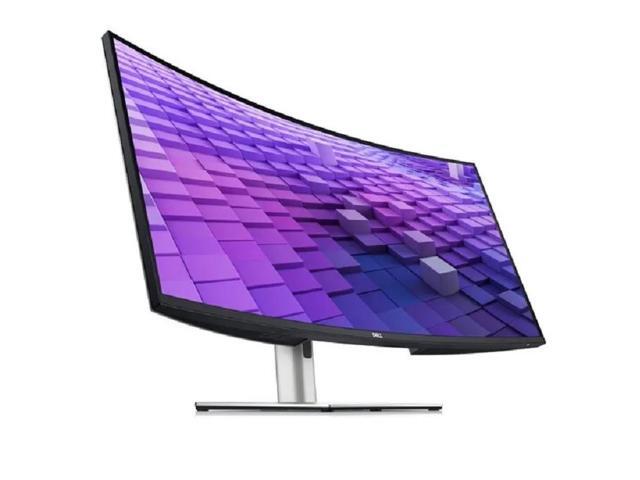Dell - UltraSharp 37.5" IPS LED Curved 60Hz Monitor (VGA, USB, HDMI, DVI) - Black/Silver - image 8