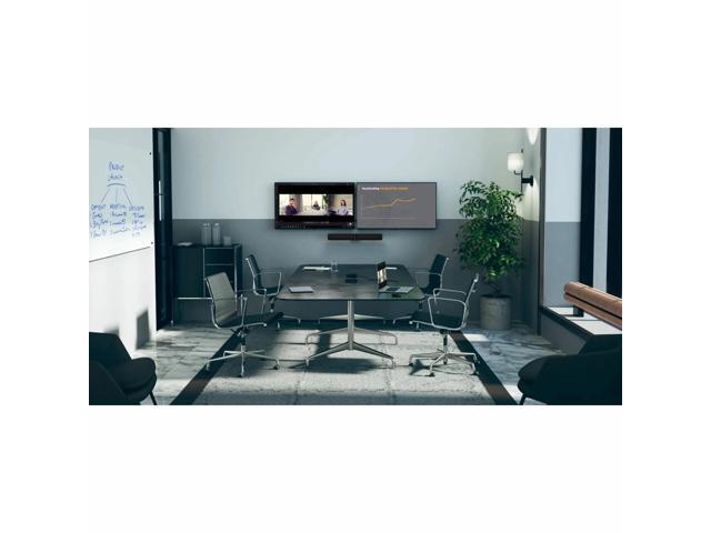 Jabra PanaCast 50 180° Panoramic 4K USB Collaboration Videobar with 3-Year Warranty - Black - image 2