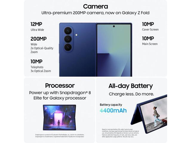 Samsung - Galaxy Z Fold7 512GB (Unlocked) - Jet Black - image 9