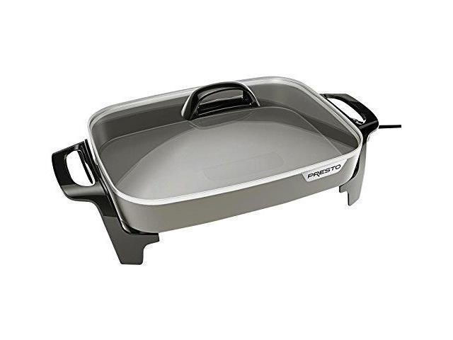 Presto 16' Ceramic Electric Skillet with Tempered Glass Cover