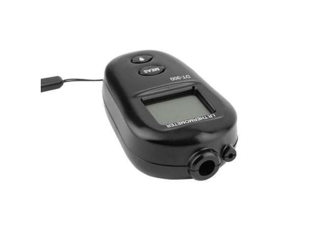 -50 to 300C Mini Digital Non-Contact IR Infrared LCD Thermometer DT-300 Black