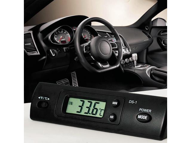 High Quality Digital Thermometer Auto LCD Display In Out Clock for Car Aquarium Thermometer