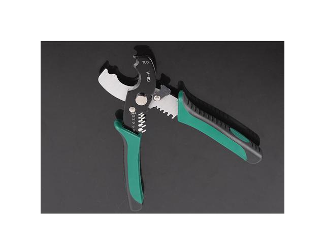 Multi Tool 8' Wire Stripper Cable Cutting Scissor Stripping Pliers Cutter 1.6-4.0mm Hand Tools