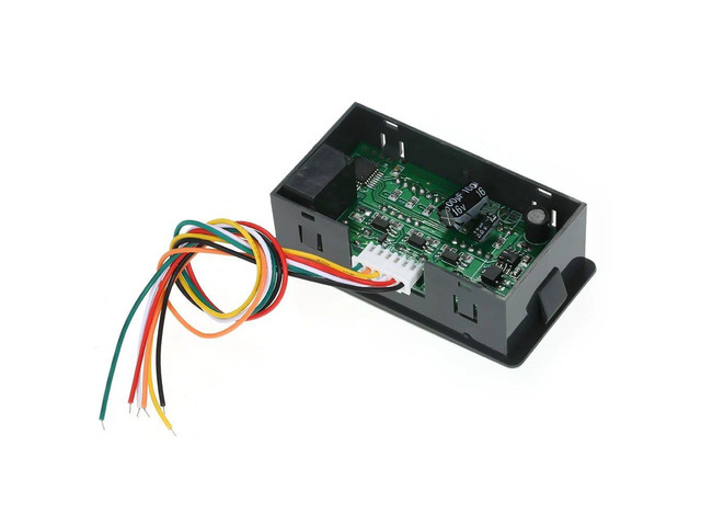 Mini LCD Digital Counter Module DC/AC5V~24V Electronic Totalizer with NPN and PNP Signal Interface 1~999999 Times Counting Range