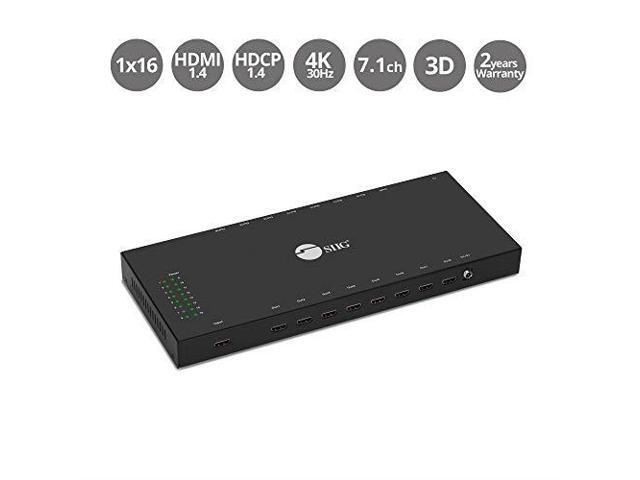 SIIG 1x16 HDMI Splitter with 3D and 4Kx2K CEH24Q11S1 - image 2