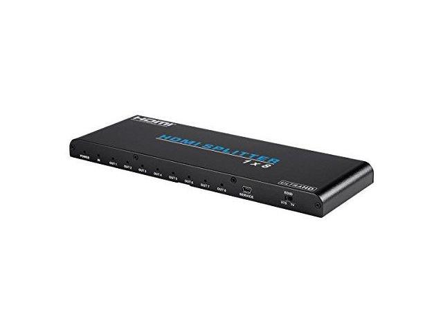 Monoprice Blackbird 4K Pro 1x8 HDMI Splitter With HDCP 2.2 and EDID Support Delivers Up to 10.2 Gbps Bandwidth