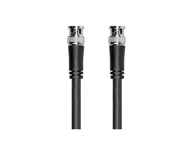 Monoprice HD-SDI RG6 BNC Cable - 150 Feet - Black For Use In HD-Serial Digital Video Transfer, Mobile Apps, HDTV Upgrades, Broadband Facilities -...