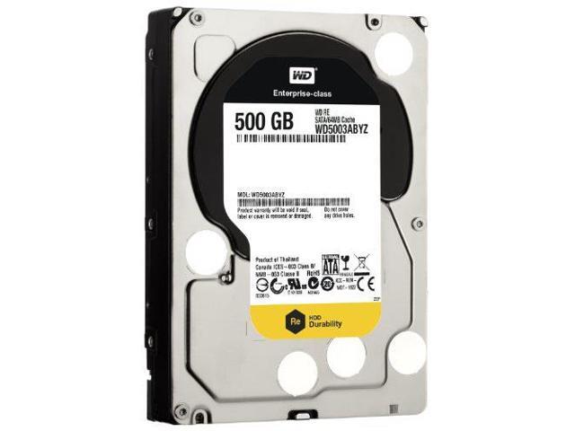 WD RE WD5003ABYZ 500GB 3.5' SATA Internal Hard Drive