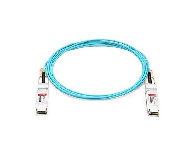 Arista AOC-Q-Q-100G-7M Compatible 100GBASE QSFP28 to QSFP28 Active Optical Cable (AOC) Assembly 850nm Multimode Fiber 7m