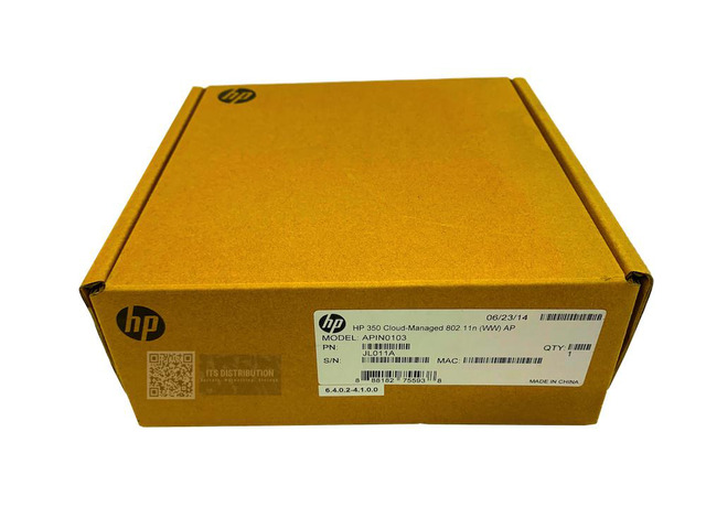 HPE 350 Cloud-Managed 802.11N (WW) AP APIN0103 (JL011A)