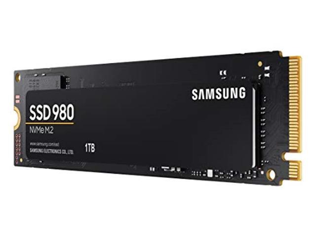 SAMSUNG (MZ-V8V1T0B/AM) 980 SSD 1TB - M.2 NVMe Interface Internal Solid State Drive with V-NAND Technology (MZ-V8V1T0B/AM)