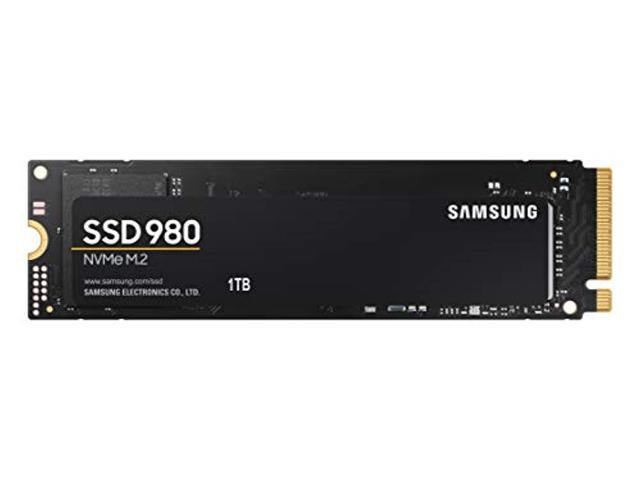 SAMSUNG (MZ-V8V1T0B/AM) 980 SSD 1TB - M.2 NVMe Interface Internal Solid State Drive with V-NAND Technology (MZ-V8V1T0B/AM)