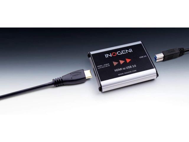 INOGENI HDMI to USB 3.0 Video Capture Card, 4K Video Resolution Support #4K2USB3