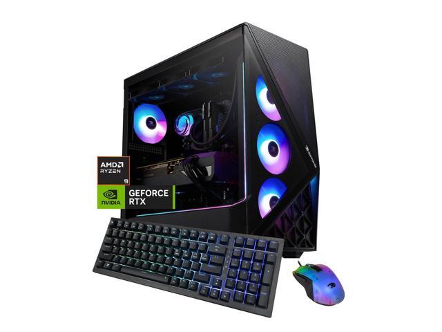 iBUYPOWER Slate Gaming PC Desktop Computer AMD Ryzen 9 7900X CPU, NVIDIA GeForce RTX 5080 16GB GPU, 32GB DDR5 RAM, 2TB NVMe SSD, Windows 11 Home,...