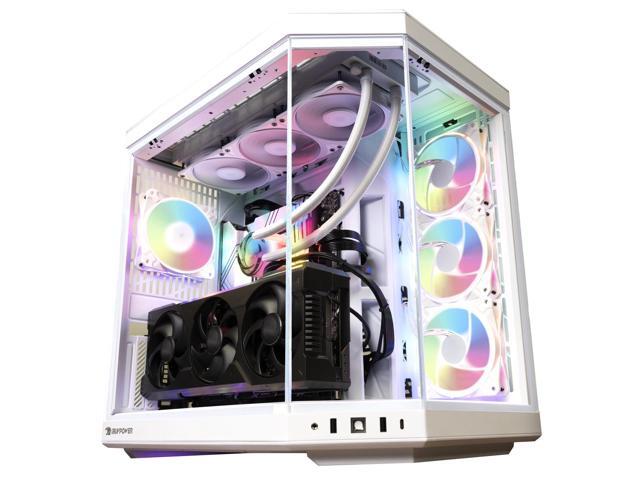 iBUYPOWER - Y70 Snow Gaming Desktop PC - AMD Ryzen 9 9900X, NVIDIA GeForce RTX 5070Ti 16GB, 64GB DDR5 RGB,1TB SSD - White - image 7