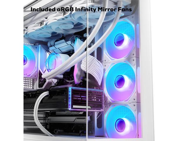 iBUYPOWER - Element Pro Gaming Desktop PC -Intel Core i9 14900KF, NVIDIA GeForce RTX 5070Ti 16GB, 32GB DDR5 RGB,1TB SSD - White - image 9