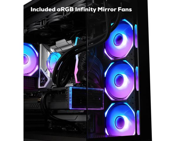 iBUYPOWER - Element Gaming Desktop PC - Intel Core Ultra 9 285K, NVIDIA GeForce RTX 5070Ti 16GB,32GB DDR5 RGB,2TB SSD - Black - image 8