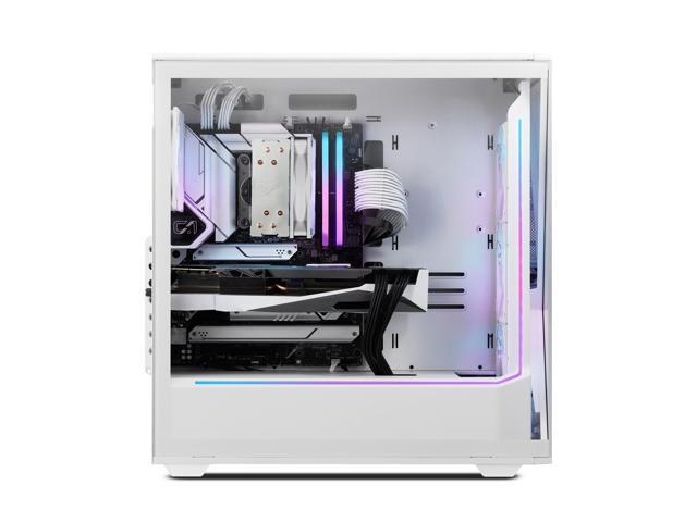 iBUYPOWER - Slate Gaming Desktop PC -Intel Core Ultra 9 285, NVIDIA GeForce RTX 5060Ti 8GB, 64GB DDR5 RGB,2TB SSD - White - image 3