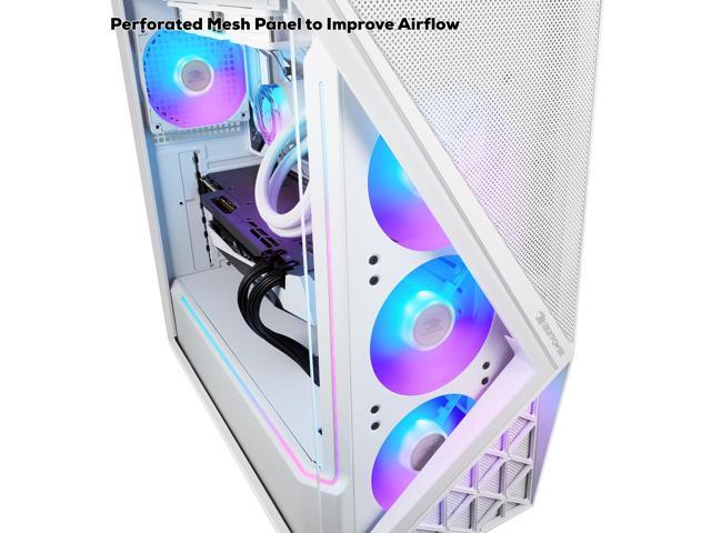iBUYPOWER - Slate Gaming Desktop PC -Intel Core Ultra 9 285, NVIDIA GeForce RTX 5060Ti 8GB, 64GB DDR5 RGB,2TB SSD - White - image 7