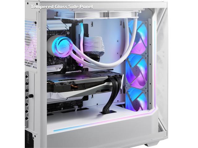 iBUYPOWER - Slate Gaming Desktop PC -Intel Core Ultra 9 285, NVIDIA GeForce RTX 5060Ti 8GB, 64GB DDR5 RGB,2TB SSD - White - image 6