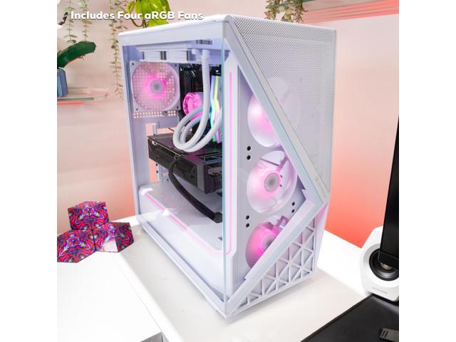 iBUYPOWER - Slate Gaming Desktop PC -Intel Core Ultra 9 285, NVIDIA GeForce RTX 5060Ti 8GB, 64GB DDR5 RGB,2TB SSD - White - image 8