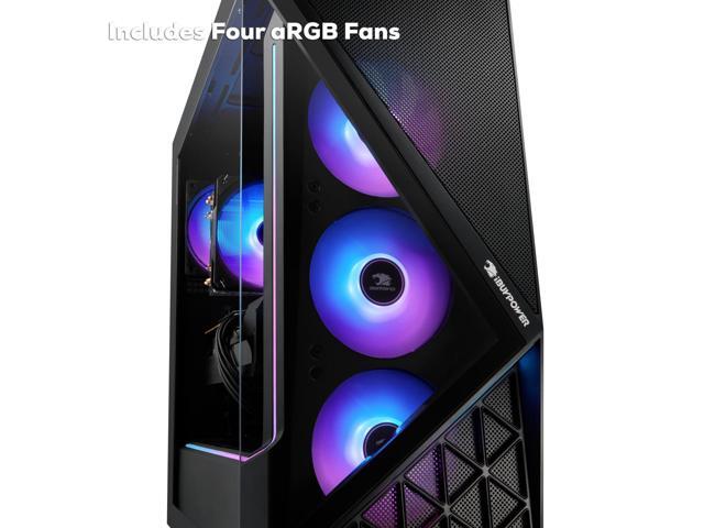 iBUYPOWER - Slate Gaming Desktop PC - AMD Ryzen 5 8400F, NVIDIA GeForce RTX 5060Ti 8GB, 16GB DDR5 RGB,1TB SSD - Black - image 8