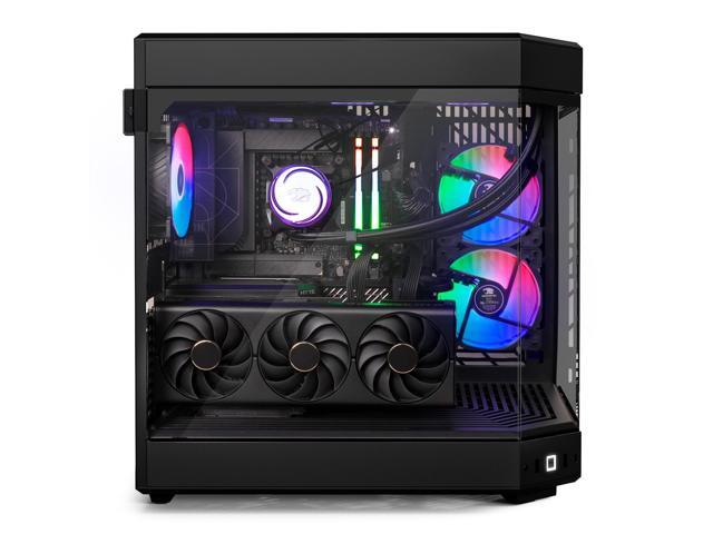 iBUYPOWER - Y60 Gaming Desktop PC - Intel Core i9 14900F- NVIDIA GeForce RTX 4060 Ti 8GB- 32GB DDR5 RGB RAM - 1TB NVMe SSD - Black - image 4