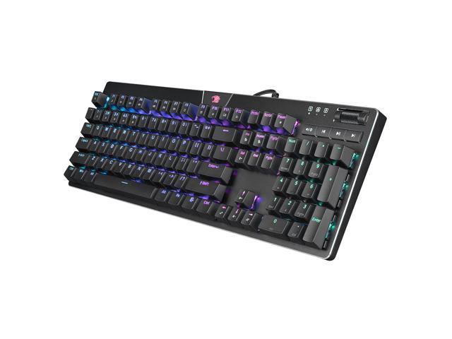 iBUYPOWER - MEK 4 - Full-size Wired RGB Mechanical Tactile Brown Switch Gaming Keyboard with Custom Lighting - Black - image 4